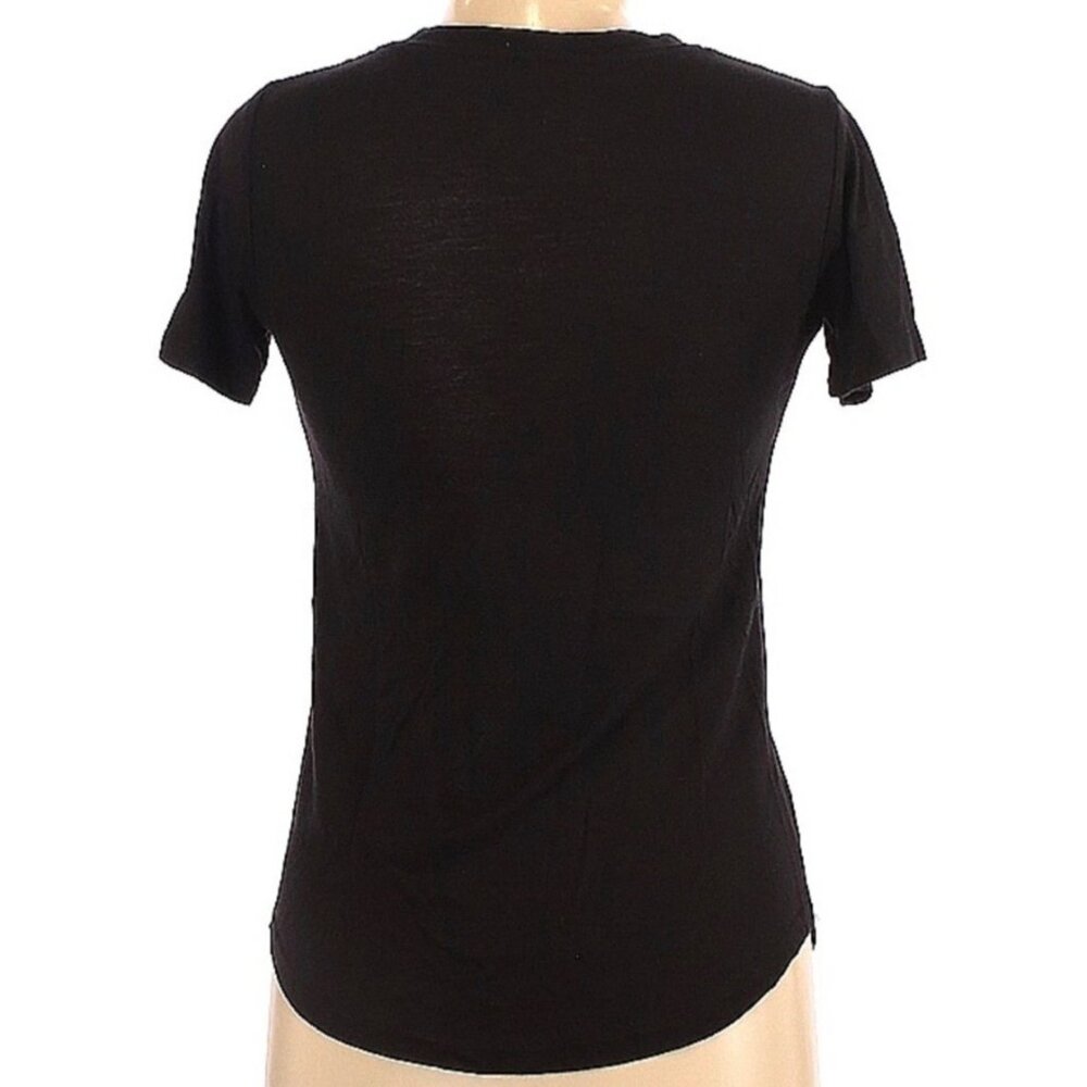 Awake graphic tee black t-shirt size S Hamsa Hand Eye Protection Symbol Rayon - Picture 2 of 7